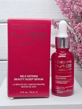 Dermelect Self-Esteem Beauty Sleep Serum - Pink/Red
